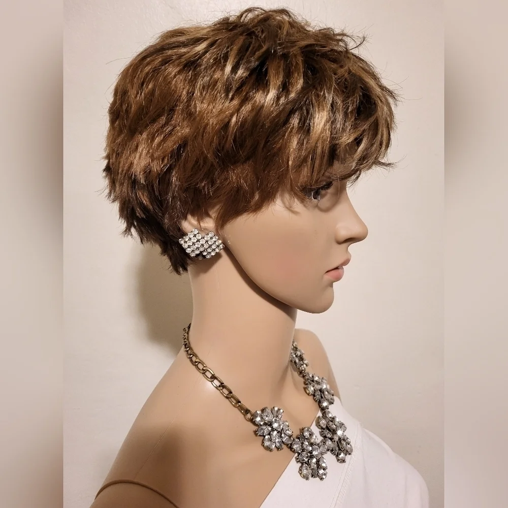 Short Layered Cut Wig - A3435